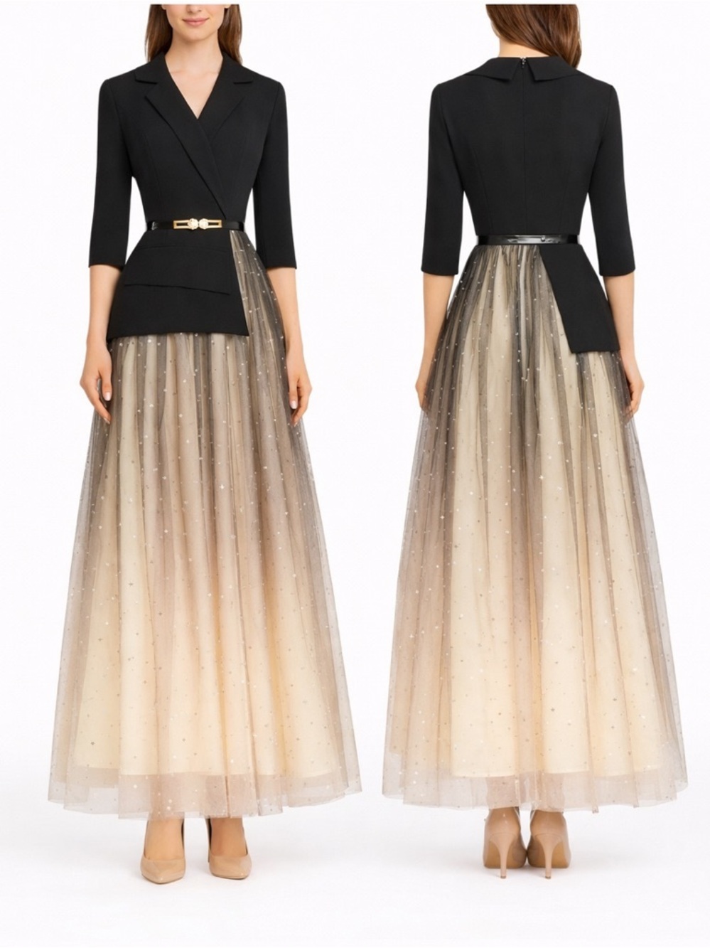 Tulle Star Layered Dress The Mehalia